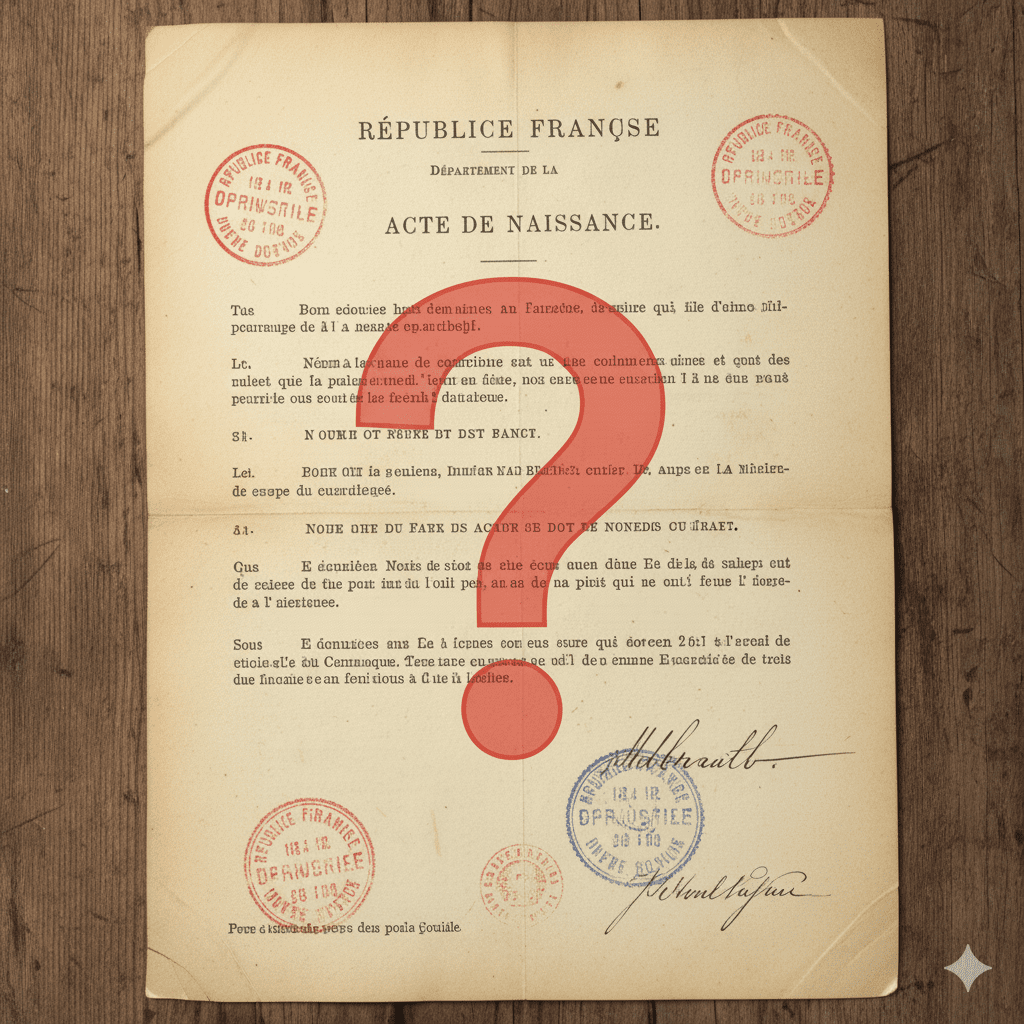 rechercher un ancêtre disparu